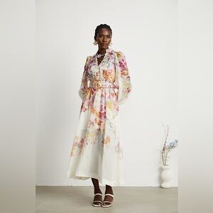 Gorgeous Miss Rosier Floral Midi Dress Zimmerman Style